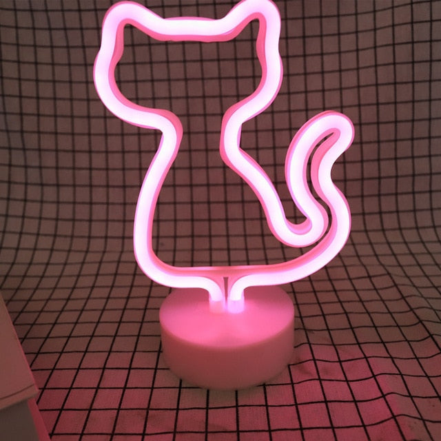 unicorn sign night light